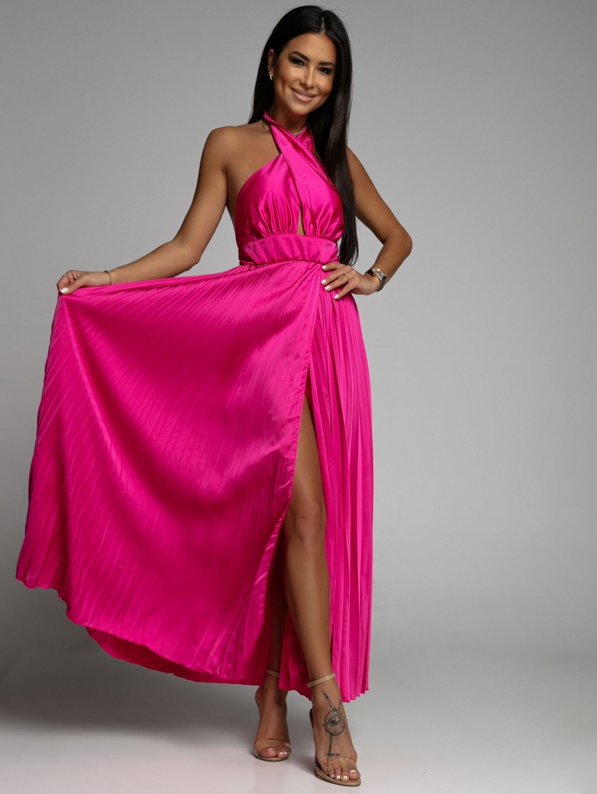 Sukienka Bianca pink zdjęcie 2