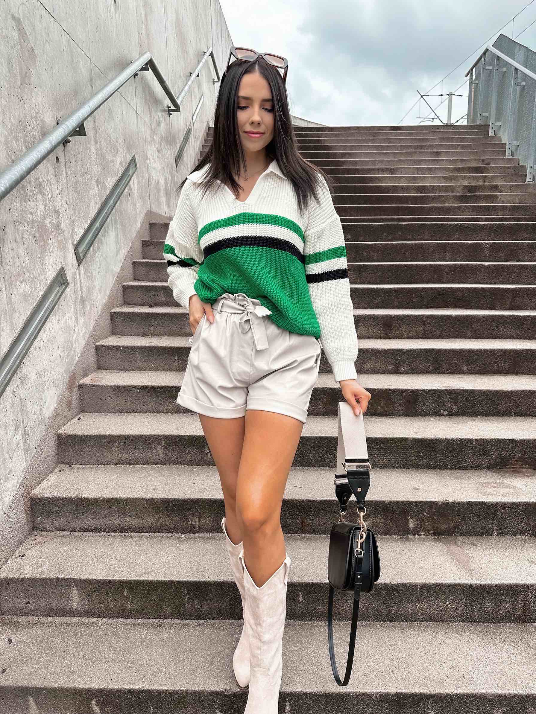 Zielony sweter oversize Gigi zdjęcie 1